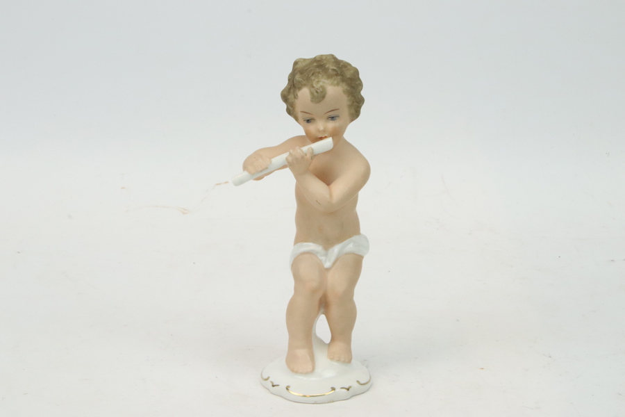 Figurin, porslin, Wallendorf.