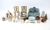 Skulpturer m.m, ett parti, keramik, bl.a Ulla Viotti.