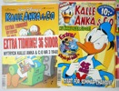 Kalle Anka och Musse Pigg, tidningar, 10 st, faksimiltryck/jubileumsutgåvor.