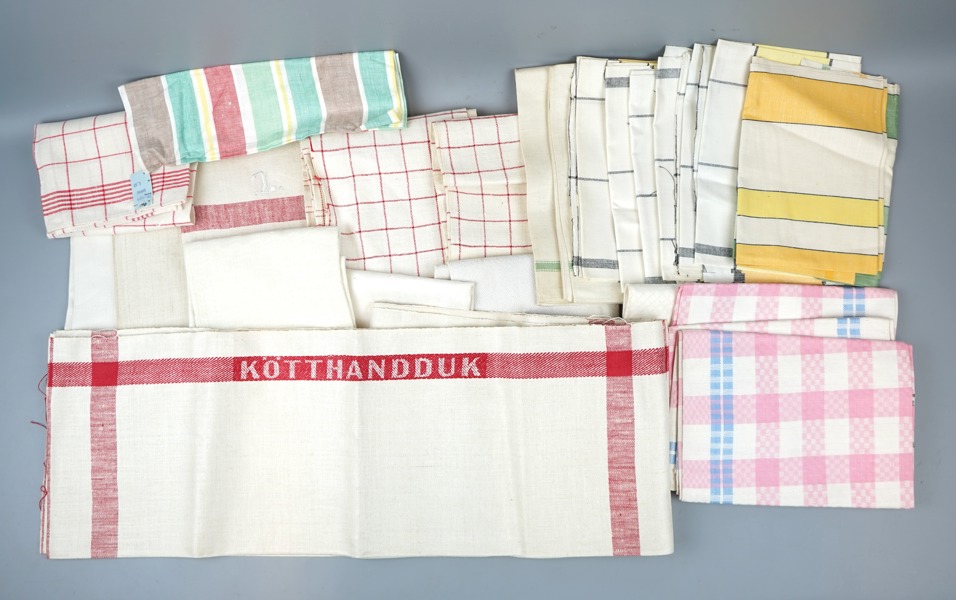 Handdukar, ett parti, linne.