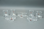 Ljuslyktor, 7 st, glas, Iittala.