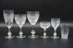 Glasservis, 70 delar, Lausitzer Glas, GDR.