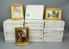 Tavlor, 34 st, tryck på duk, olika motiv, bl.a Anders Zorn, Master Miniature Original.