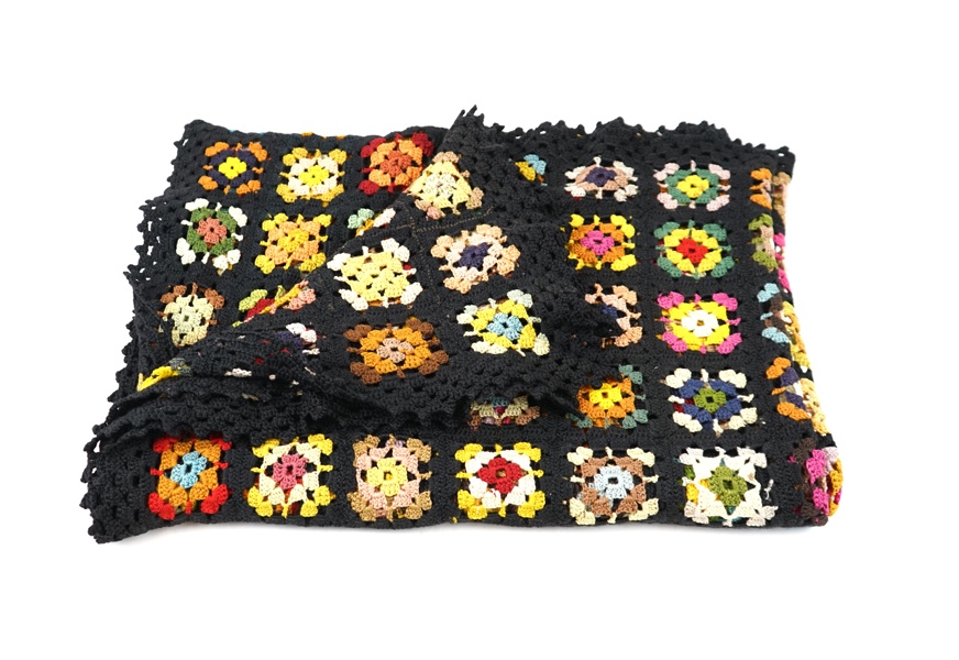 Mormorsfilt, virkad.