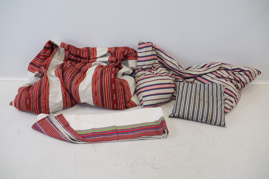 Kuddar m.m, 4 delar, allmogetextil.