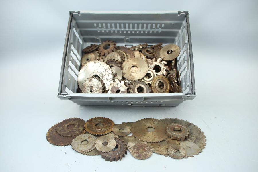 Kapklingor/fräsverktyg, ett parti.