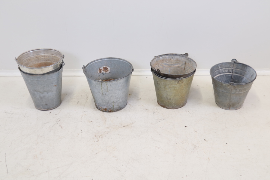 Hinkar, 6 st, metall.