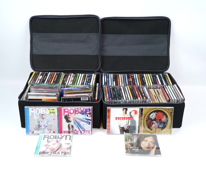 CD-Skivor, ett parti.