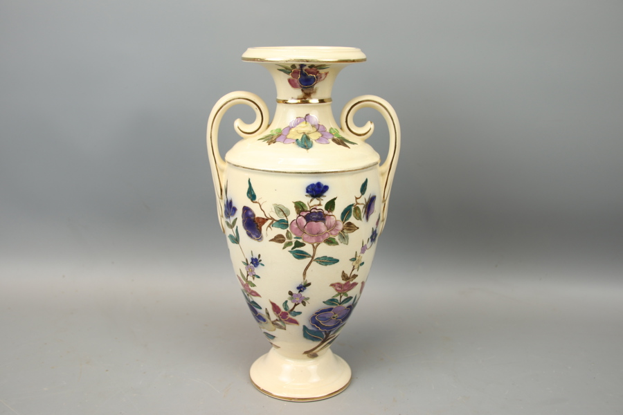 Vas, keramik, "Ivory", Rörstrand, 1900-tal.