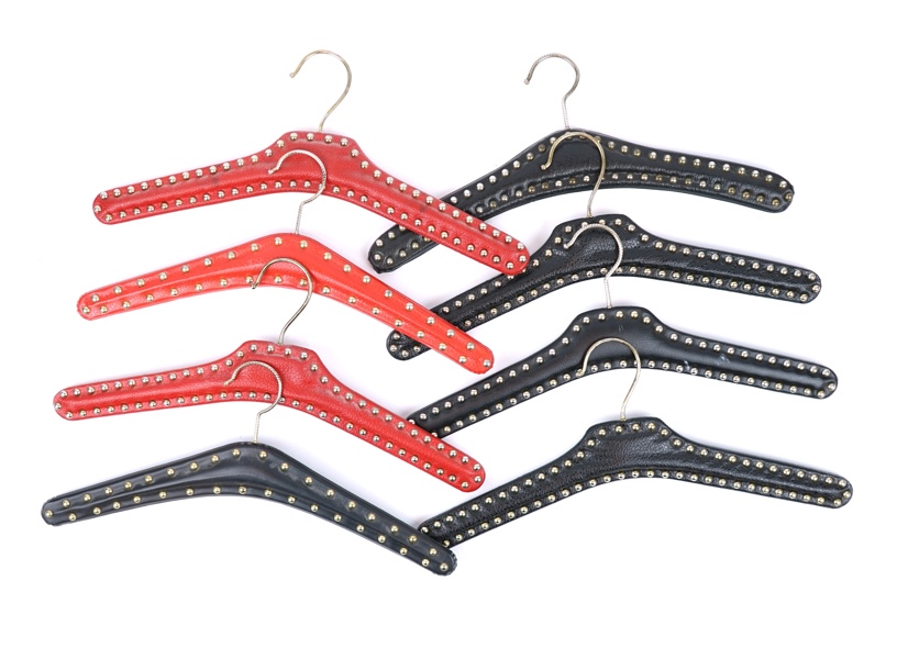 Galgar, 8 st, galonklädda, 1950/60-tal.