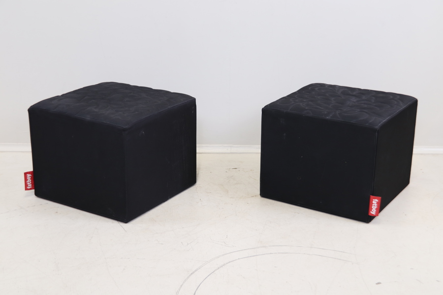 Sittpuffar, 2 st, textil, Fatboy.