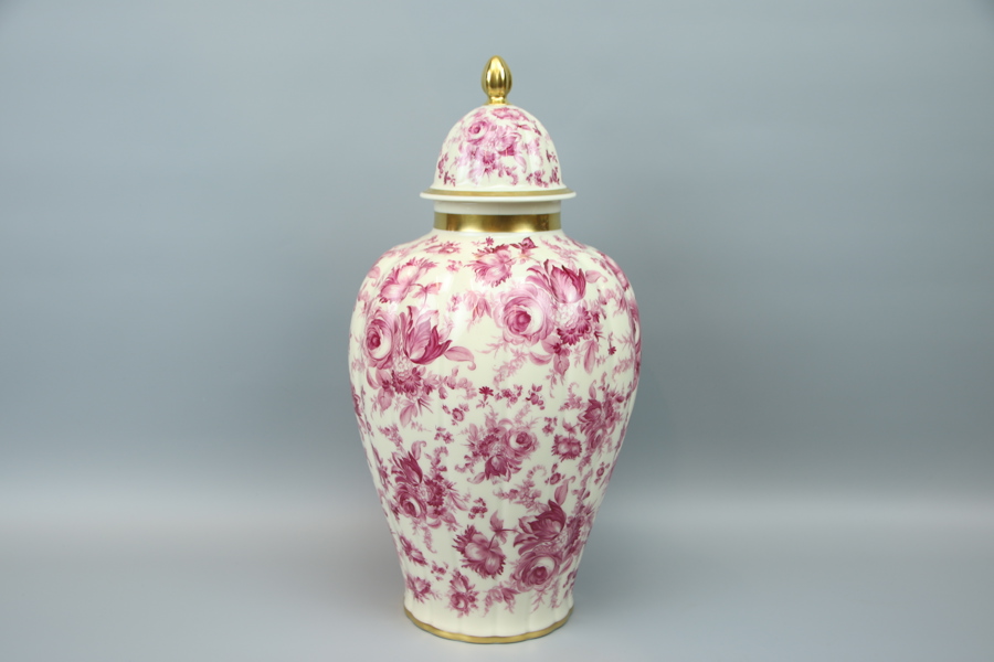 Lockurna, porslin, Bavaria, Tyskland.