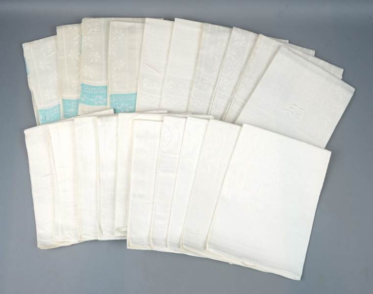 Handdukar, ett parti, linne.