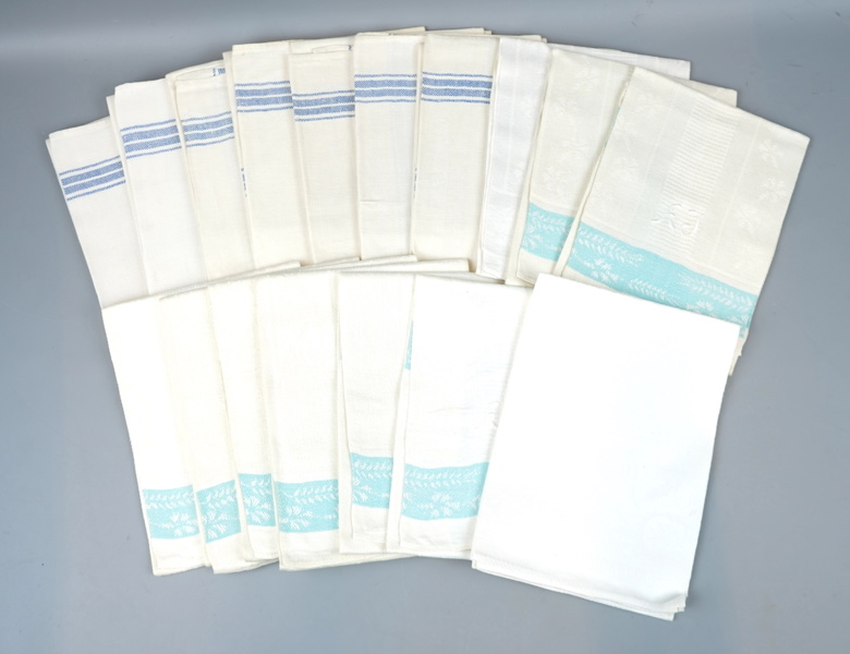 Handdukar, ett parti, linne.