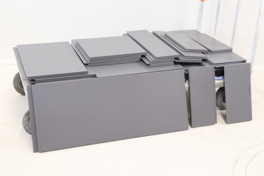 Köksluckor och lådfronter, 29 st, trä/plast, "Voxtorp", IKEA.