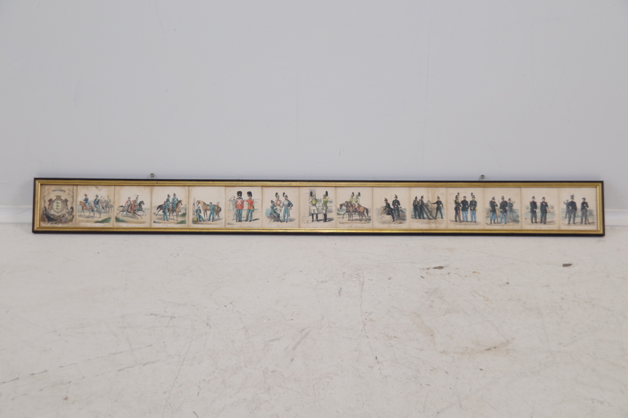 Tryck, "Danske Uniformer".