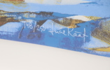 Lucie Rääf, litografi nr 148/250, signerad.