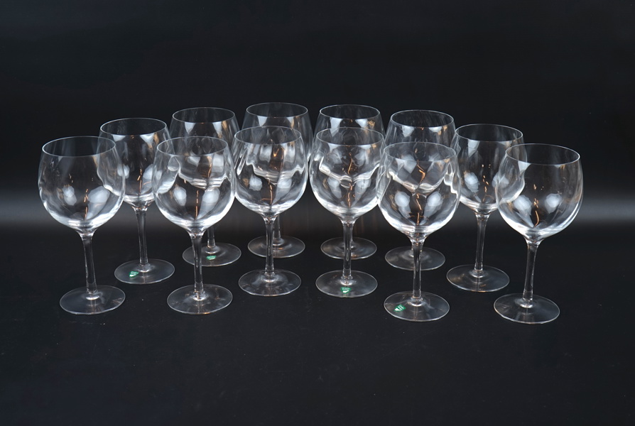 Vinglas, 12 st, ''Tiffany'', Orrefors.