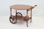 Serveringsvagn på hjul, trä.
