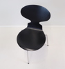 Arne Jacobsen, stol, trä/metall, "Myran 3100", för Fritz Hansen.