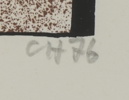 Curt Hillfon, litografi nr 74/211 , monogramsignerad, 1976.