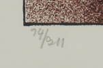 Curt Hillfon, litografi nr 74/211 , monogramsignerad, 1976.