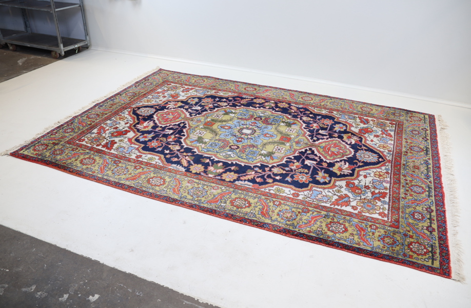 Salongsmatta, orientalisk, handknuten, ull.