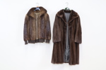 Pälsjacka och pälskappa, 2 st, Pälssalongen och Mode Päls.