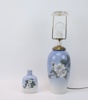 Vas och bordslampa, porslin, Royal Copenhagen.