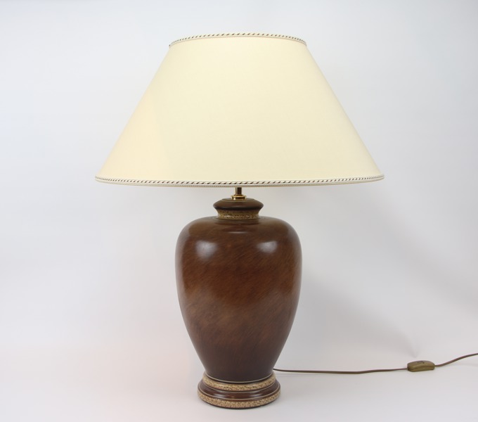 Bordslampa, keramik, Benab.