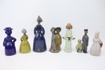 Figuriner, 7 st, keramik, bl.a Goebel och Elsi Borelius, Jie.