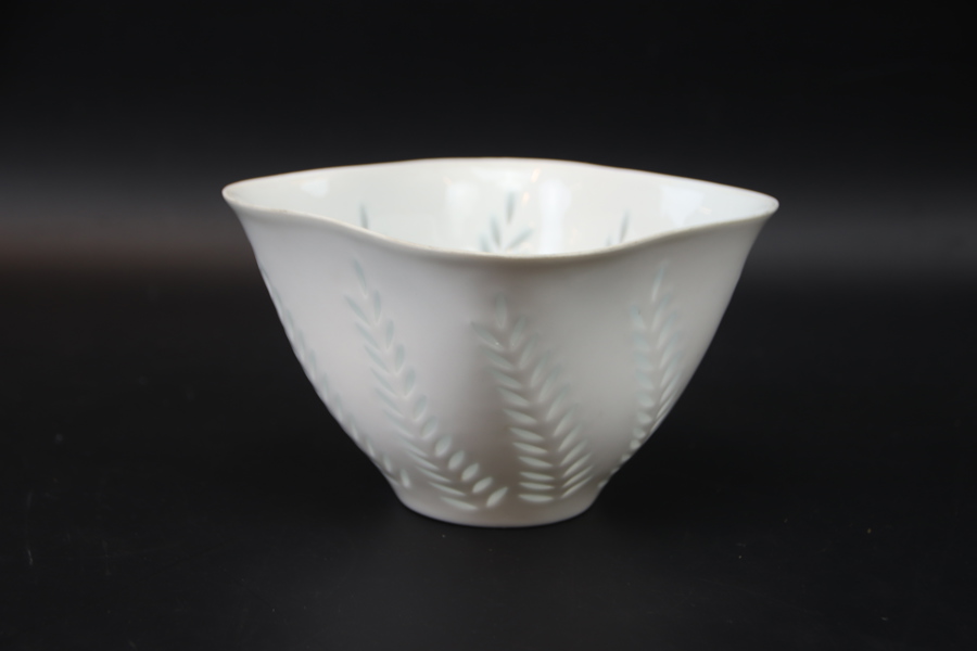 Friedl Holzer-Kjellberg, skål, risporslin, Arabia, Finland.