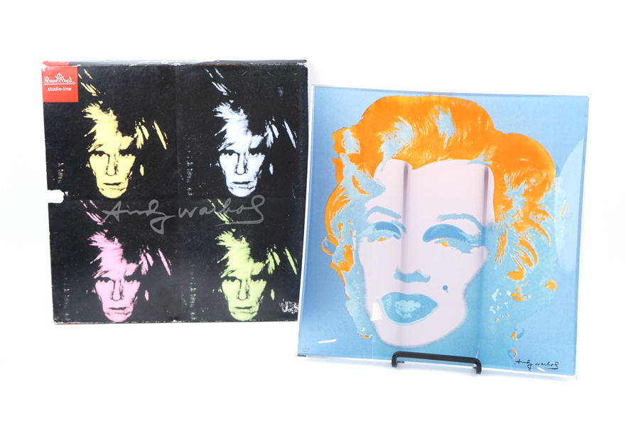 Andy Warhol, efter, fat, glas, "Marilyn Monroe", Studio-Line, Rosenthal.