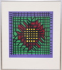 Victor Vasarely, litografi nr 6/250, signerad.