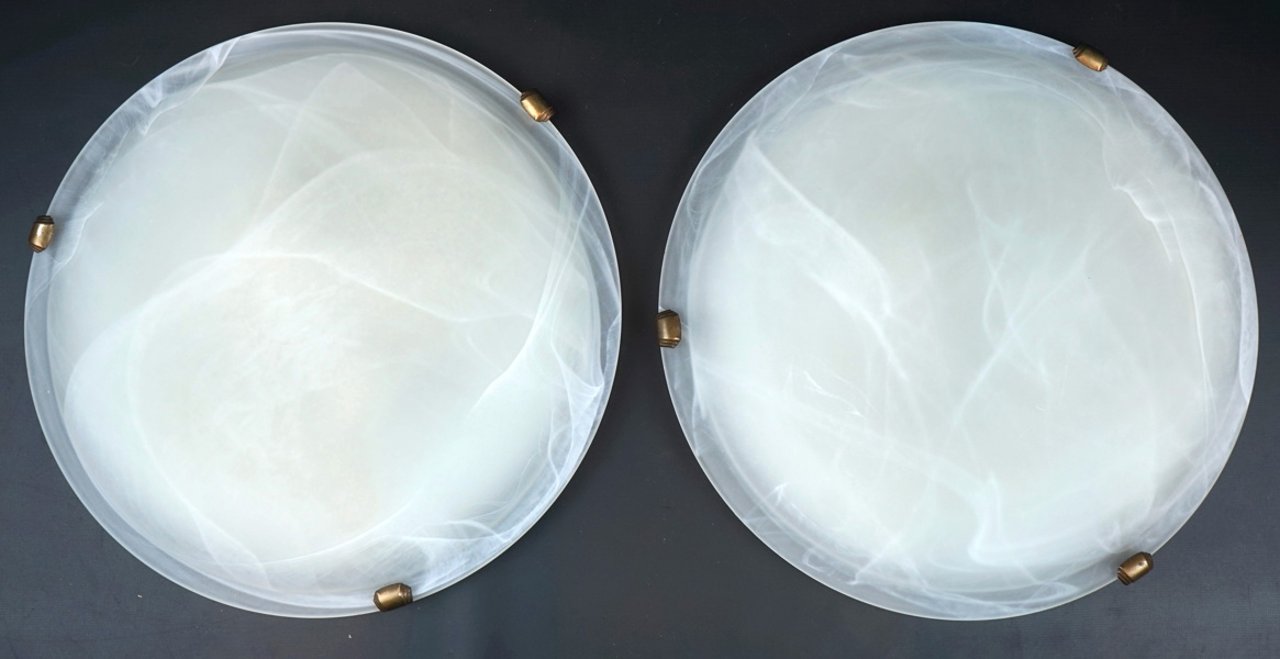 Takplafonder, ett par, glas.