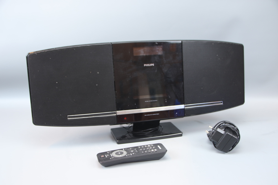 Stereo med fjärrkontroll, Philips Micro System MCM233.