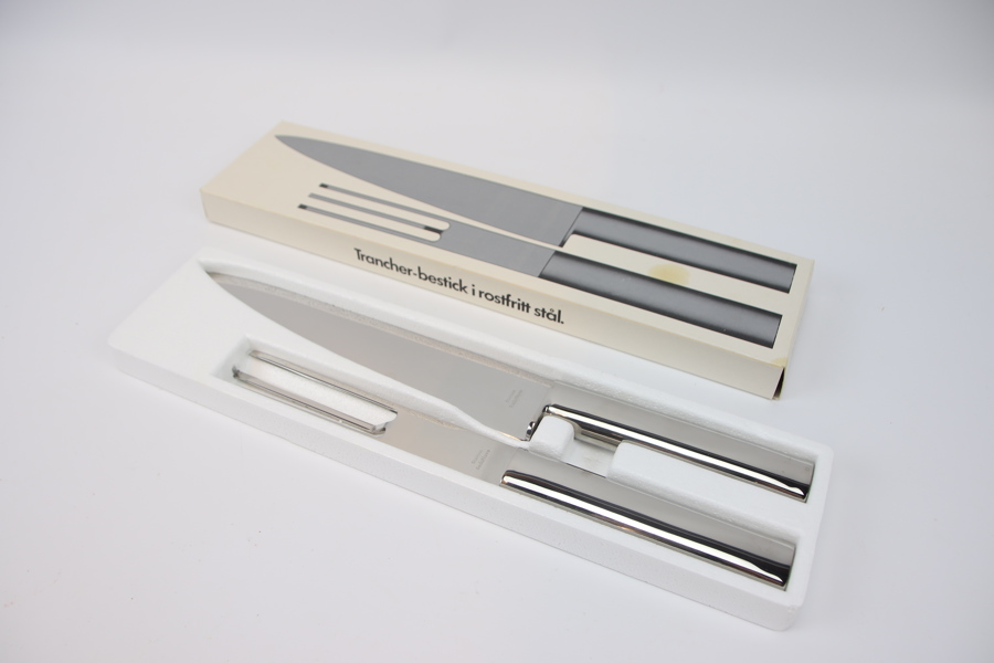 Mikael Björnstjerna, trancher-bestick, 2 delar, rostfritt stål, BodaNova.