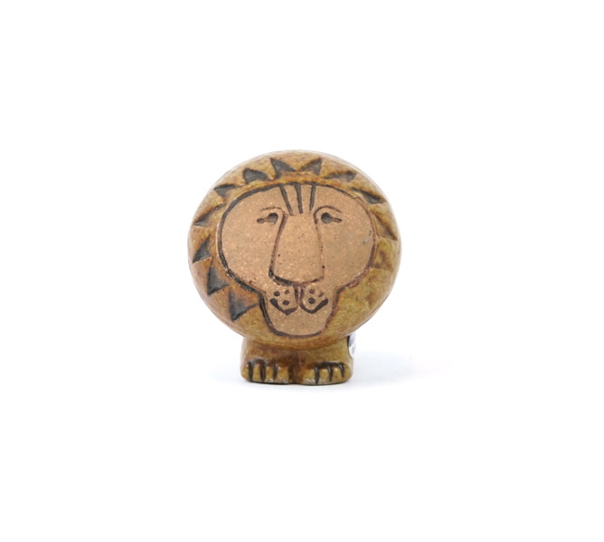 Lisa Larson, figurin, stengods, ''Lejon, Mini'', Gustavsberg.