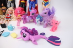 Actionfigurer, My Little Pony m.m, ett parti.