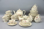 Kaffeserviser, 2 st, porslin, ett parti, Bavaria, Tyskland.