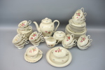 Kaffeserviser, 2 st, porslin, ett parti, Bavaria, Tyskland.