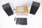 Stereo, 2 st, Denon DRA-435R och Yamaha CR-2020, samt högtalare, ett par, Pioneer S-J500.