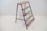 Målarstege, hopfällbar, metall/trä, Hellenius.