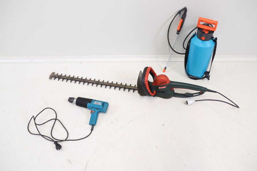 Elverktyg m.m, 3 st, bl.a Black & Decker.