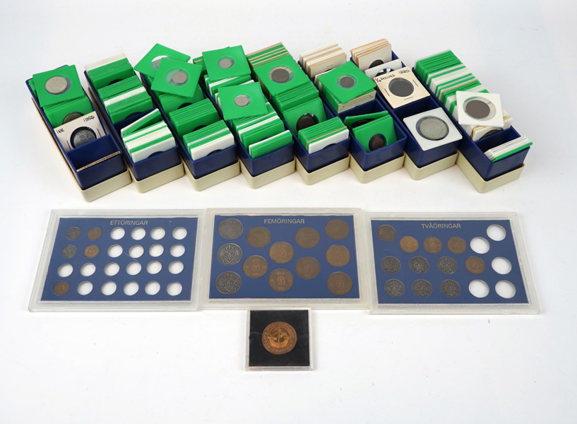 Myntsamling, ett parti, svenska.
