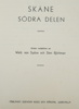  Bok, Svenska Gods och Gårdar, Malmöhus Län, Södra delen, Bohusläningens Tryckeri och Bokbinderi, 1944.