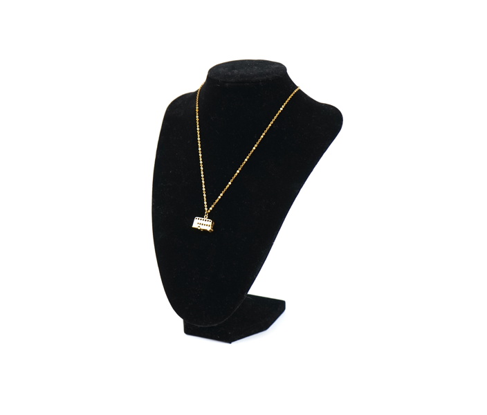 Halsband med hänge, 18k/14k guld.