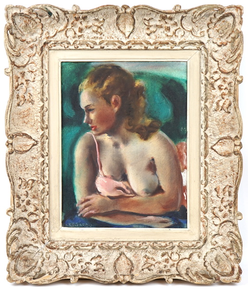 Hans Ekegårdh, olja på duk, signerad.