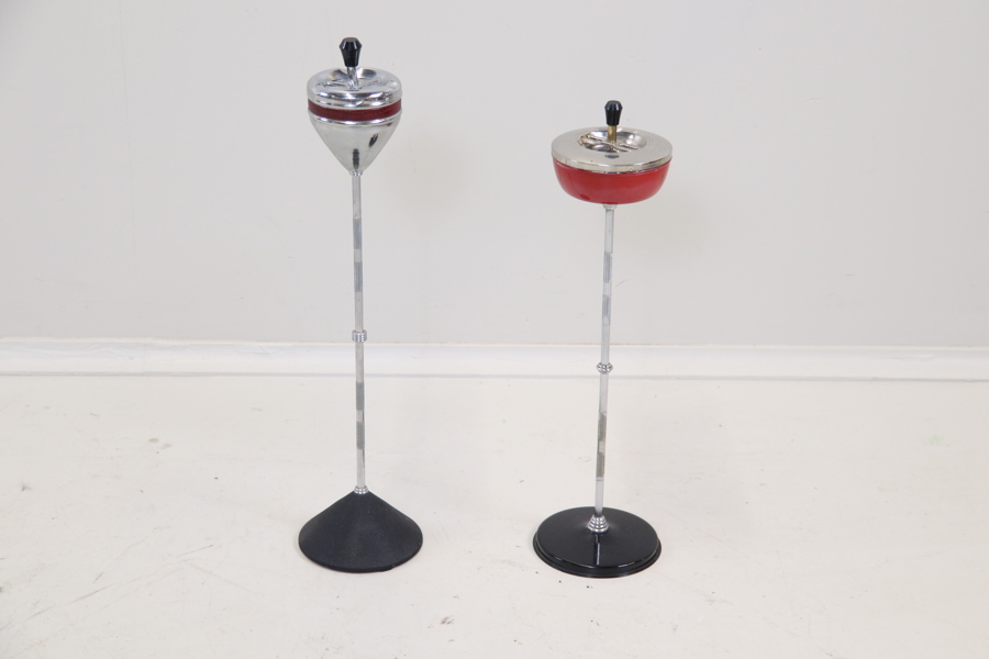 Golvaskfat, 2 st, metall.