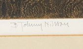 Bert-Johnny Nilsson, litografi 44/290, signerad.